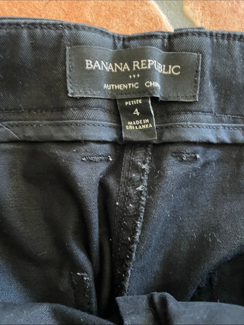 Banana Republic Black Cargo Pants